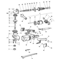 Main Assembly for DeWalt DW497