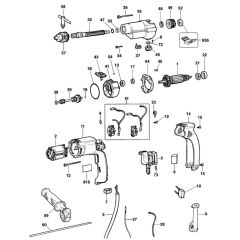 Main Assembly for DeWalt DW501