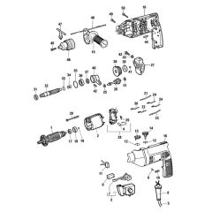 Main Assembly for DeWalt DW512