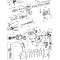 Main Assembly for DeWalt DW563K