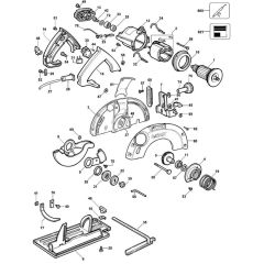 Main Assembly for DeWalt DW62