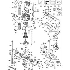 Main Assembly for DeWalt DW621-220