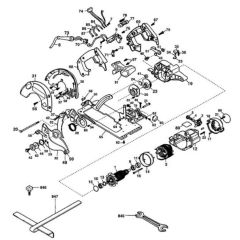 Main Assembly for DeWalt DW65