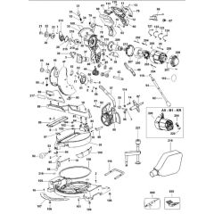 DeWalt DW703 Main Assembly