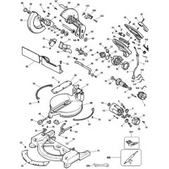 Main Assembly for DeWalt DW704