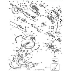 Main Assembly for DeWalt DW704