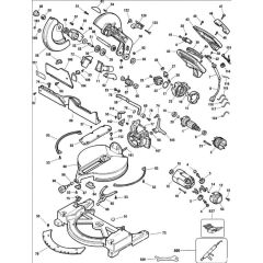 Main Assembly for DeWalt DW705