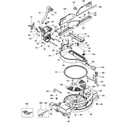 Base Assembly for DeWalt DW706E