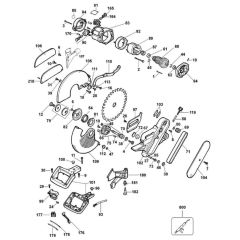 Main Assembly for DeWalt DW708