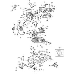 Main Assembly for DeWalt DW710