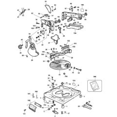 Main Assembly for DeWalt DW710