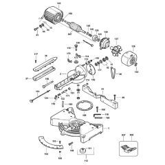 Main Assembly for DeWalt DW711