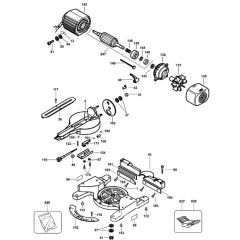 DeWalt DW711 Type 3 Assembly