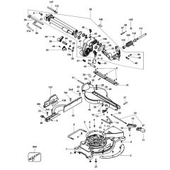 Main Assembly for DeWalt DW712