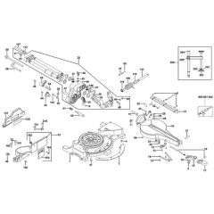 Main Assembly for DeWalt DW712N