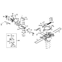 Main Assembly for DeWalt DW714
