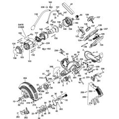 DeWalt DW717 Type 2 Main Assembly