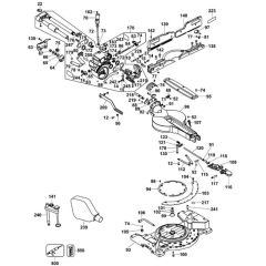 Base Assembly for DeWalt DW717XPS