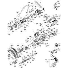Main Assembly for DeWalt DW717XPS