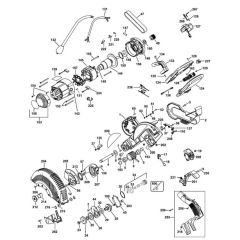 Main Assembly for DeWalt DW717XPS