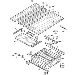 Table Assembly for DeWalt DW720