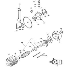 Motor Assembly for DeWalt DW720K
