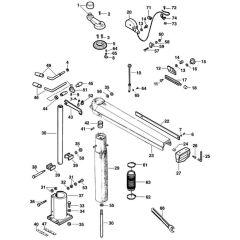 Main Assembly for DeWalt DW721