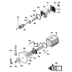 Motor Assembly for DeWalt DW721