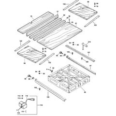 Table Assembly for DeWalt DW721