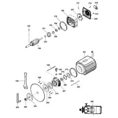 Motor Assembly for DeWalt DW721