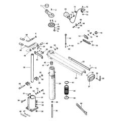 Main Assembly for DeWalt DW721