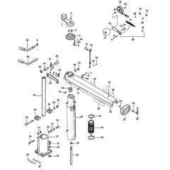 Main Assembly for DeWalt DW721KN