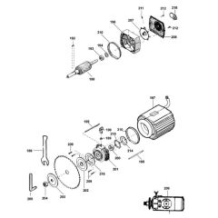 Motor Assembly for DeWalt DW722