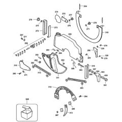 Guard Assembly for DeWalt DW722