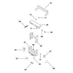 Main Assembly for DeWalt DW7232