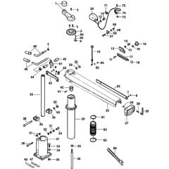 Main Assembly for DeWalt DW725