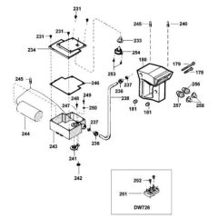 Housing Assembly for DeWalt DW725