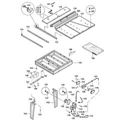 Table Assembly for DeWalt DW729