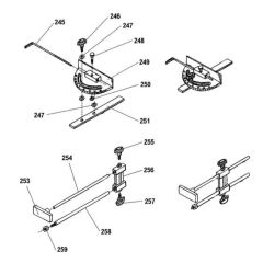 Plate Assembly for DeWalt DW731