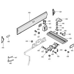 Fence Assembly for DeWalt DW733S
