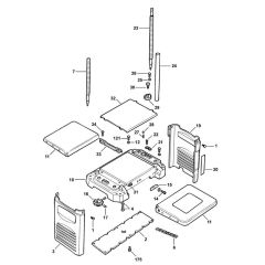 Main Assembly for DeWalt DW734