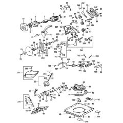 Main Assembly for DeWalt DW742