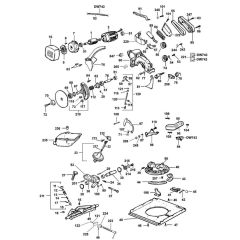Main Assembly for DeWalt DW743