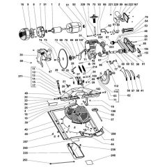 Main Assembly for DeWalt DW743