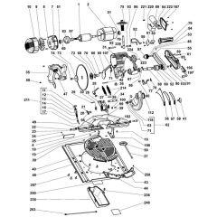 Main Assembly for DeWalt DW743N