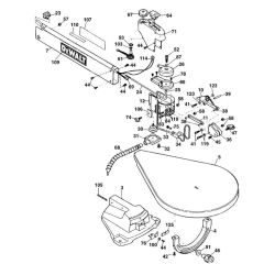 DeWalt DW788 Bandsaw Assembly