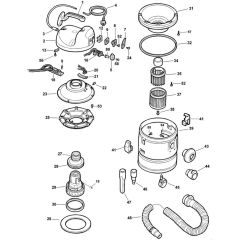 DeWalt DW790 Main Assembly