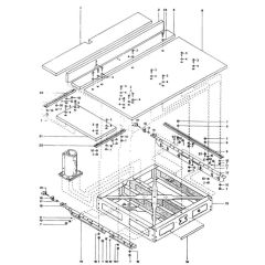 DeWalt DW8001 Main Assembly