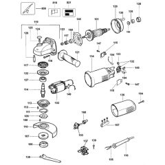 DeWalt DW803 Main Assembly