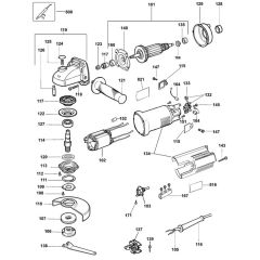 DeWalt DW803 Main Assembly